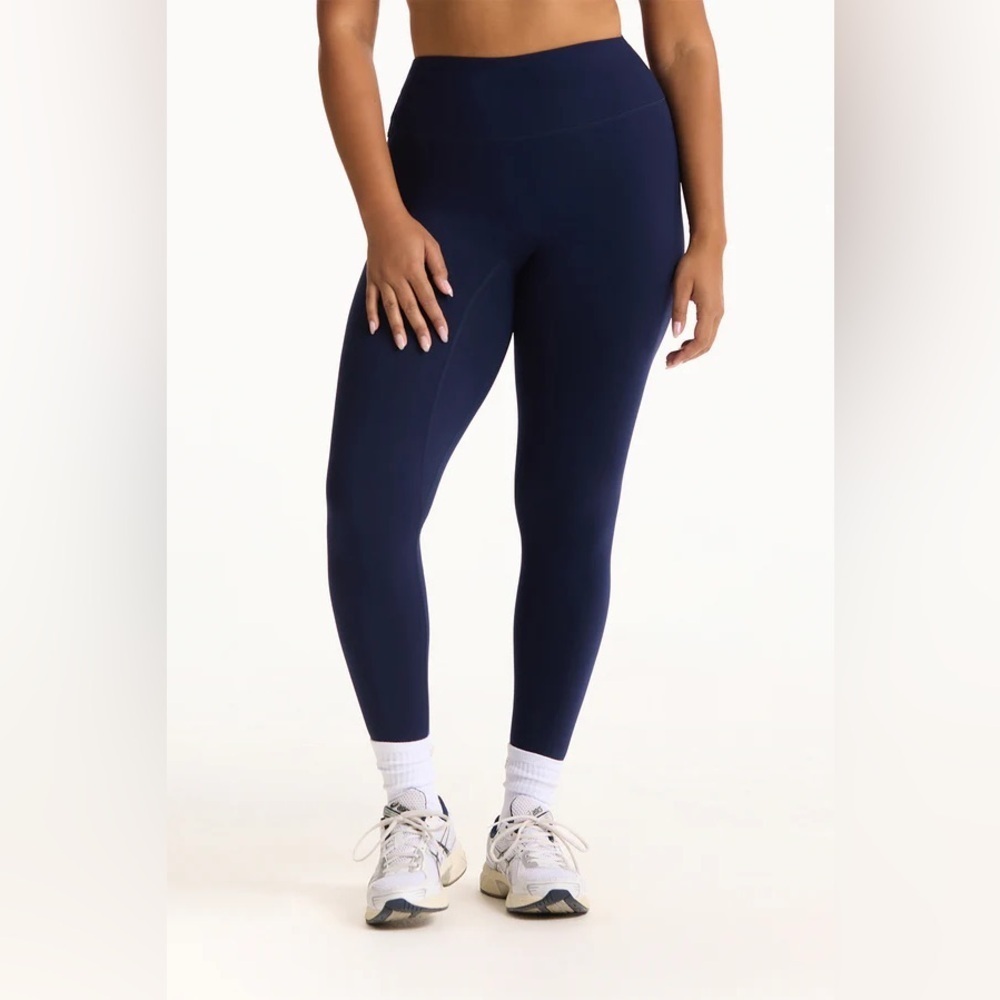 Set Active Sculptflex Ribbed Leggings in Navy
